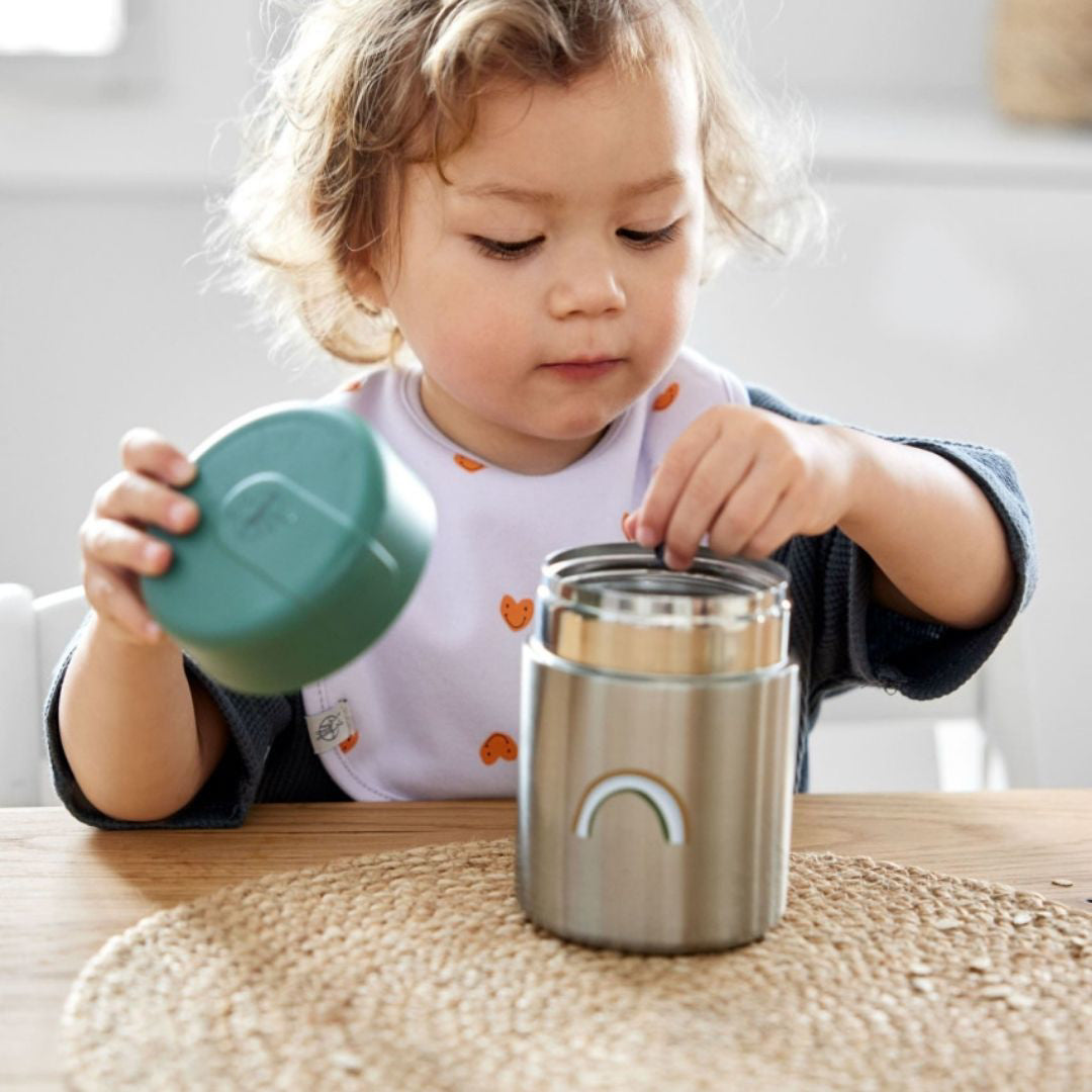 Lässig® Termo posoda Happy Rascals Smile Green Lässig