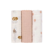 Lässig® Tetra pleničke 3 kosi 85x85 Little Mateys Spicy Orange Lässig