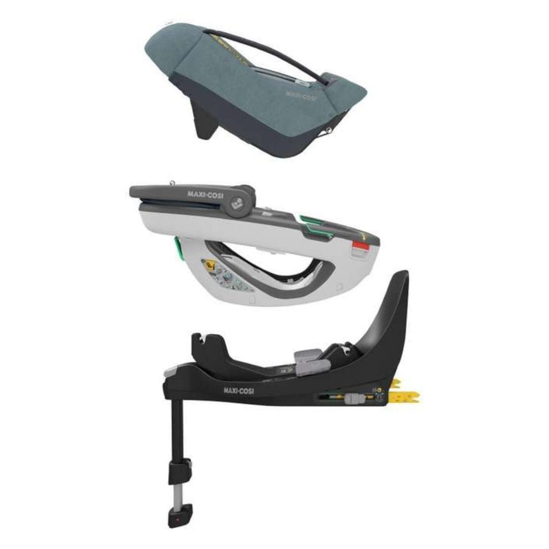 Maxi Cosi® Otroški avtosedež / lupinica i-Size 40-75 cm Coral 360 essential Grey Maxi Cosi