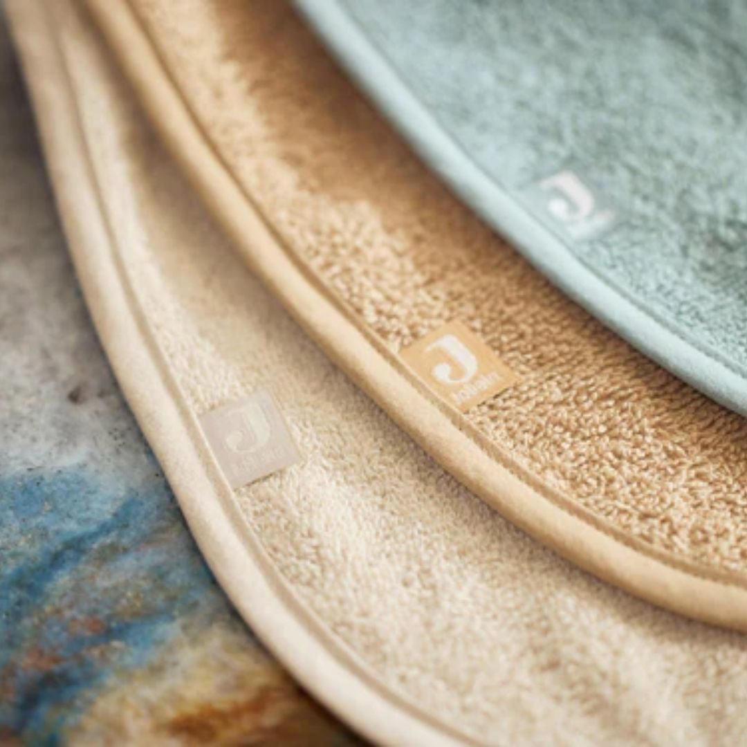 Jollein® Komplet 3 bombažnih slinčkov Sea Green/Nougat/Biscuit Jollein