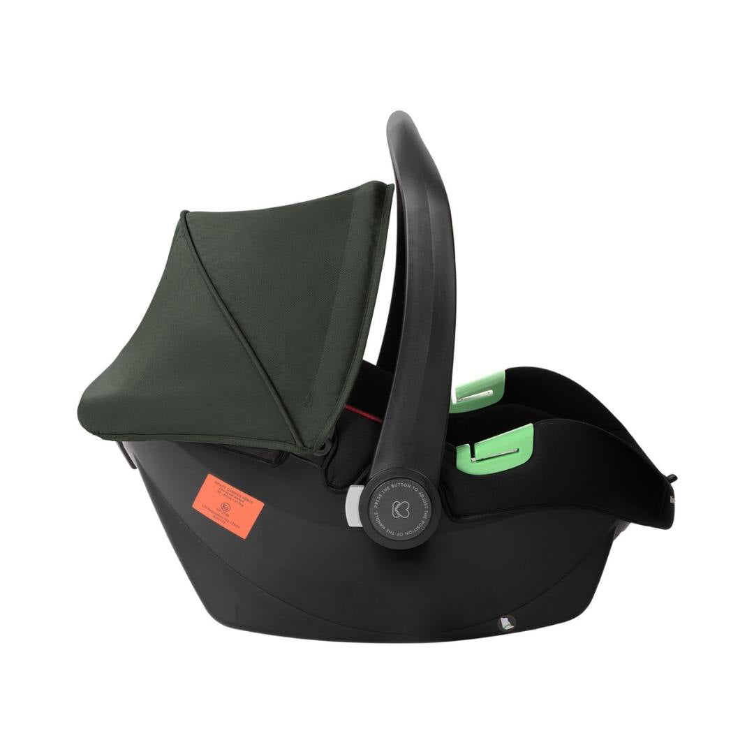 KikkaBoo® Otroški voziček s košaro 3v1 Ava Army Green KikkaBoo