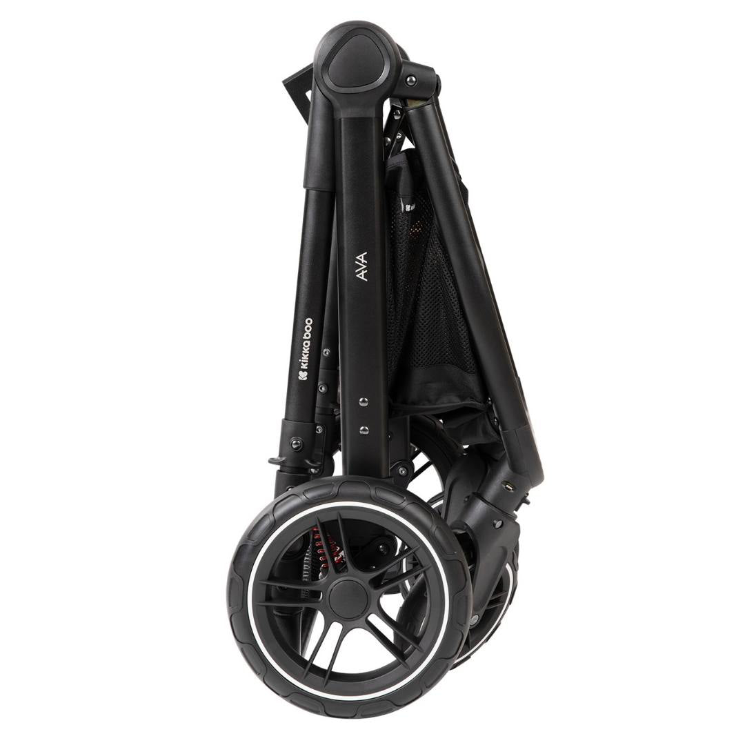 KikkaBoo® Otroški voziček s košaro 3v1 Ava Army Green KikkaBoo