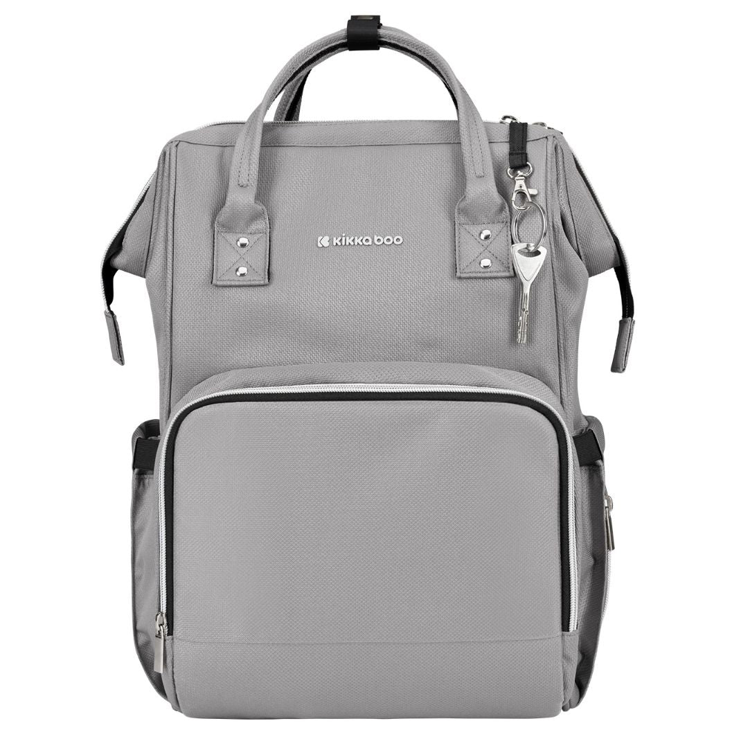 KikkaBoo® Previjalni nahrbtnik Siena Light Grey 2025 KikkaBoo