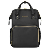 KikkaBoo® Zaino fasciatoio Black & Gold 2025