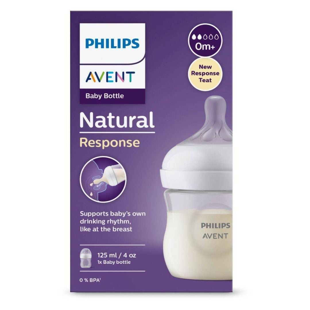 Philips AVENT® Steklenička s cucljem Natural Response 125ml Philips AVENT