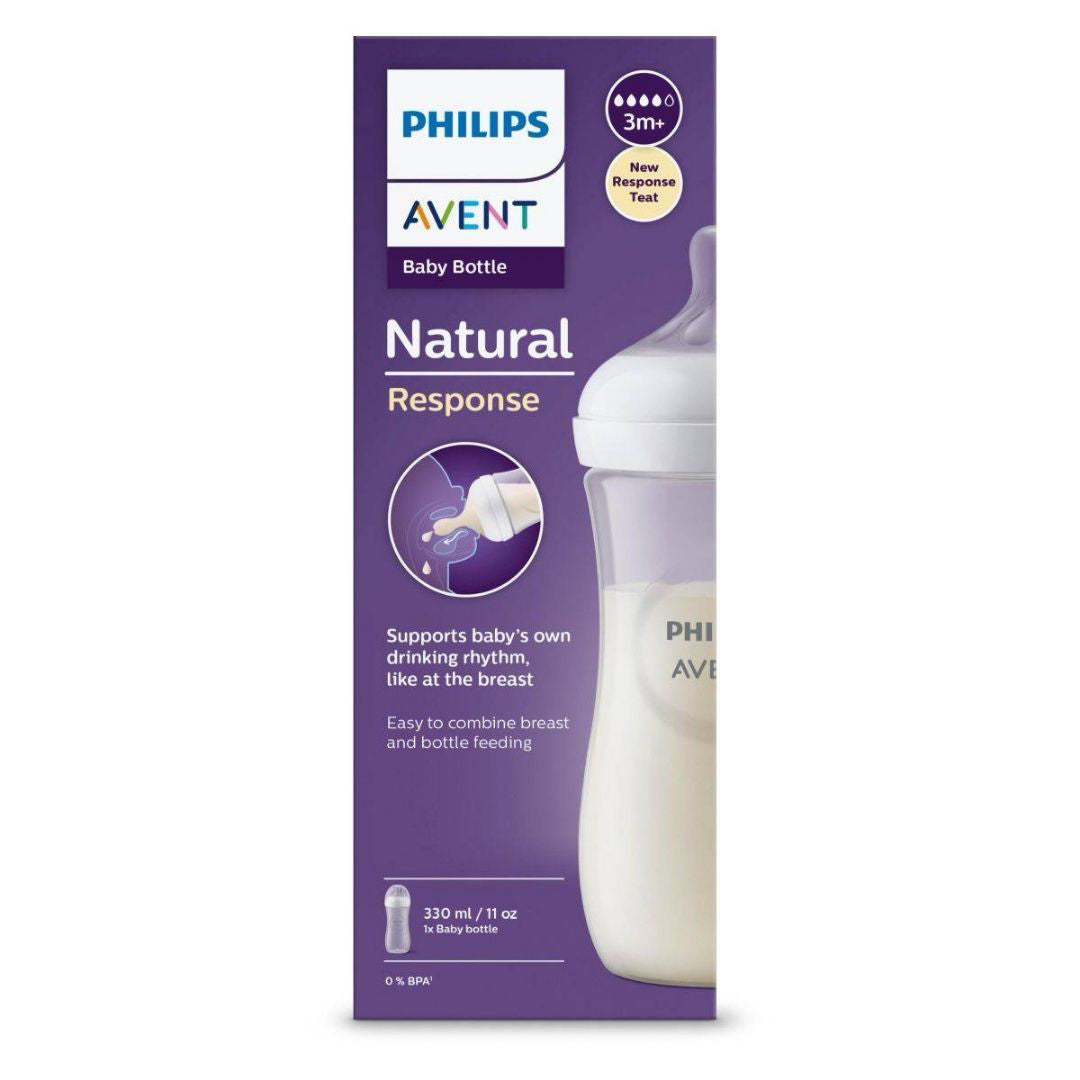 Philips AVENT® Steklenička s cucljem Natural Response 330ml Philips AVENT