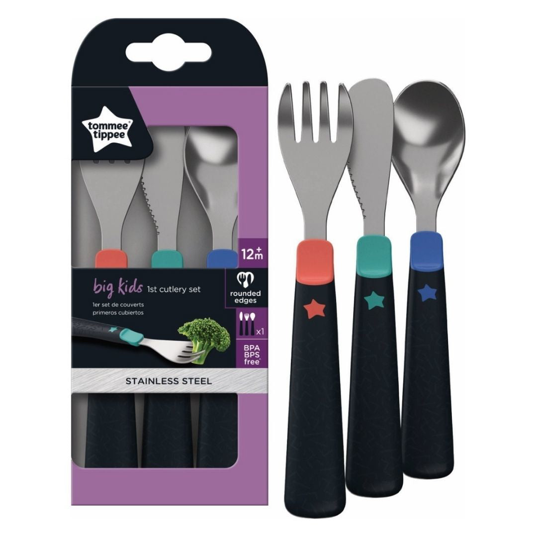 Tommee Tippee® Kovinski jedilni pribor Tommee Tippee