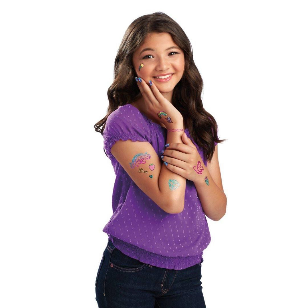 CrazArt® Set izdelovalec nohtov & tattoo Glitter & Shimmer CrazArt