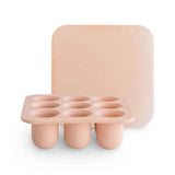Mushie® Stampi pappa in silicone per congelatore​ Blush