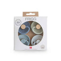 Frigg® Zestaw 4 smoczków kauczukowych Skyline Serenity (0-6m)