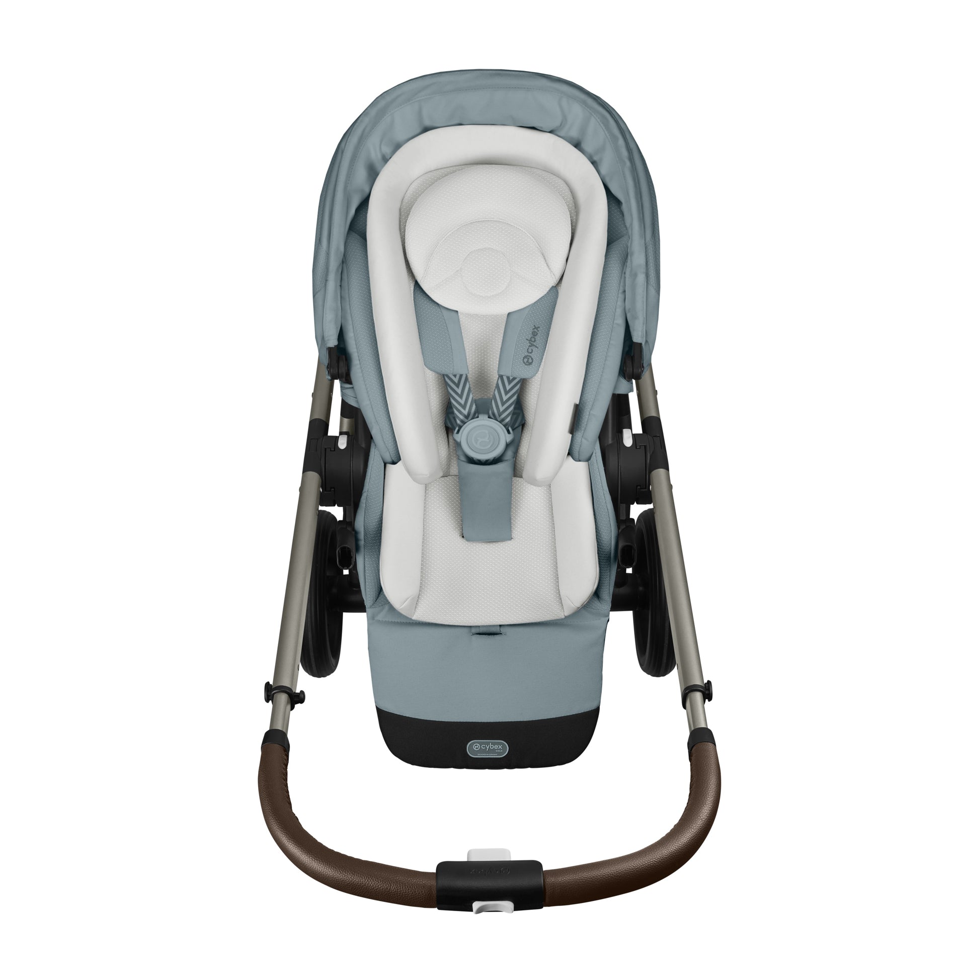 Cybex® Otroški voziček 3v1 Balios S Lux + Avtosedež Cloud G Stormy Blue (+ Rain cover) Cybex