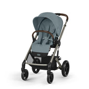Cybex® Otroški voziček 4v1 Balios S Lux + Avtosedež Cloud G + IsoFix baza G Stormy Blue (+ Rain cover) Cybex