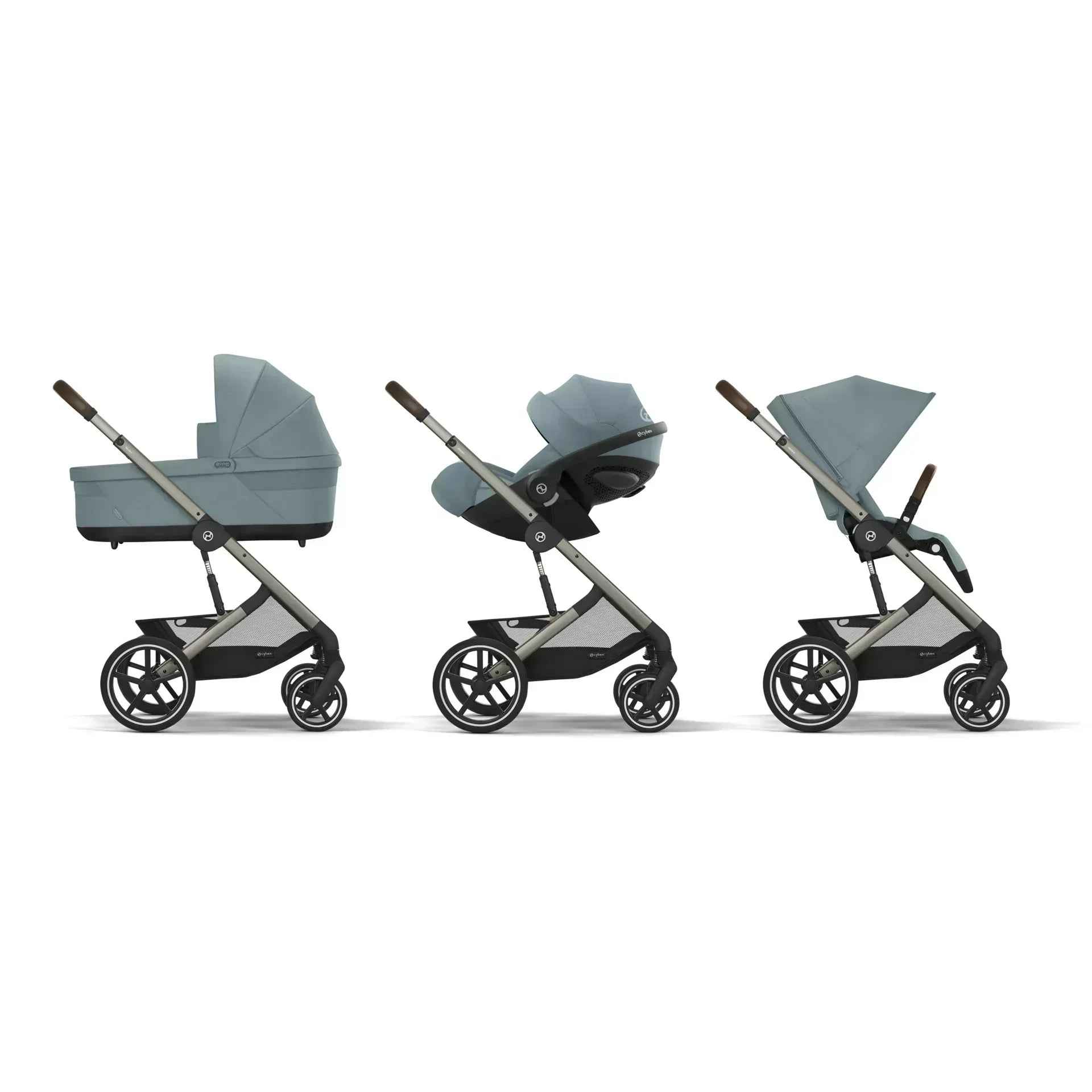 cybex balios s double Cybex® Stroller Balios 2in1 S Lux (0-22 kg) Stormy Blue (Taupe Frame) – Evitas