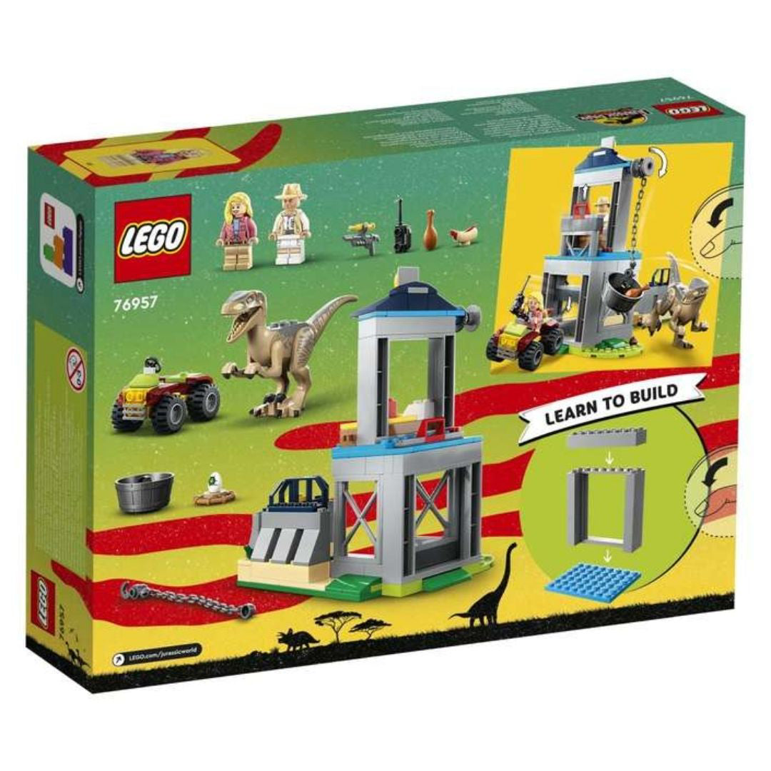 Lego® Jurassic World™ Pobeg velociraptorja Lego