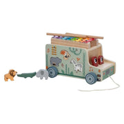 Free2Play® Lesen tovornjak s ksilofonom in živalsko druščino Free2Play