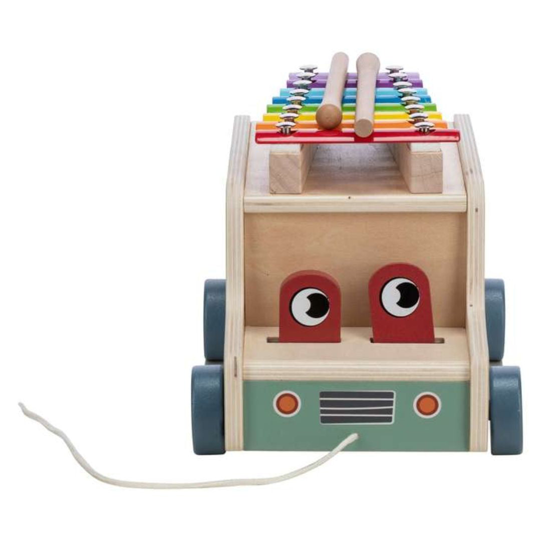 Free2Play® Lesen tovornjak s ksilofonom in živalsko druščino Free2Play