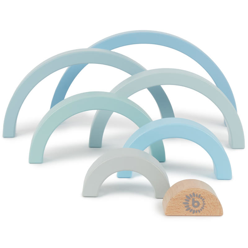 Bieco® Lesena mavrica Blue Bieco