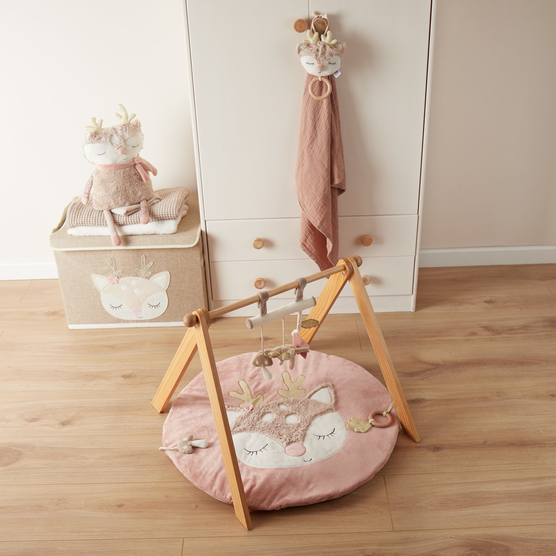 Bieco® Zabojnik za shranjevanje igrač Srnica Bieco