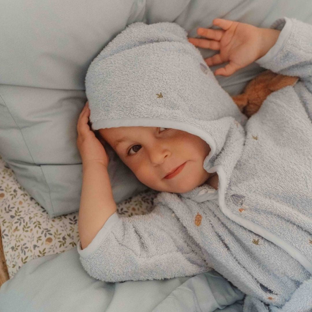 Little Dutch® Otroški kopalni plašček Blue 74/80 Little Dutch