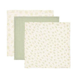 Little Dutch® Set di panni per il viso Blueberry Leaves/Sage 25x25