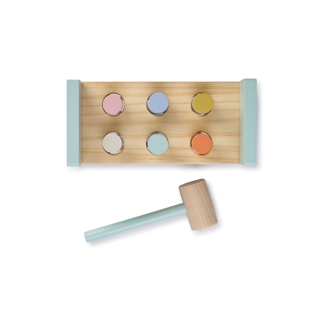 Saro Baby® Lesena igračka s kladivom Saro Baby