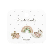 Rockahula® Set prstanov Enchanted Rainbow And Swan Rockahula