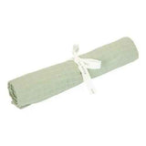 Little Dutch® Mussola muslin Pure Sage 120x120