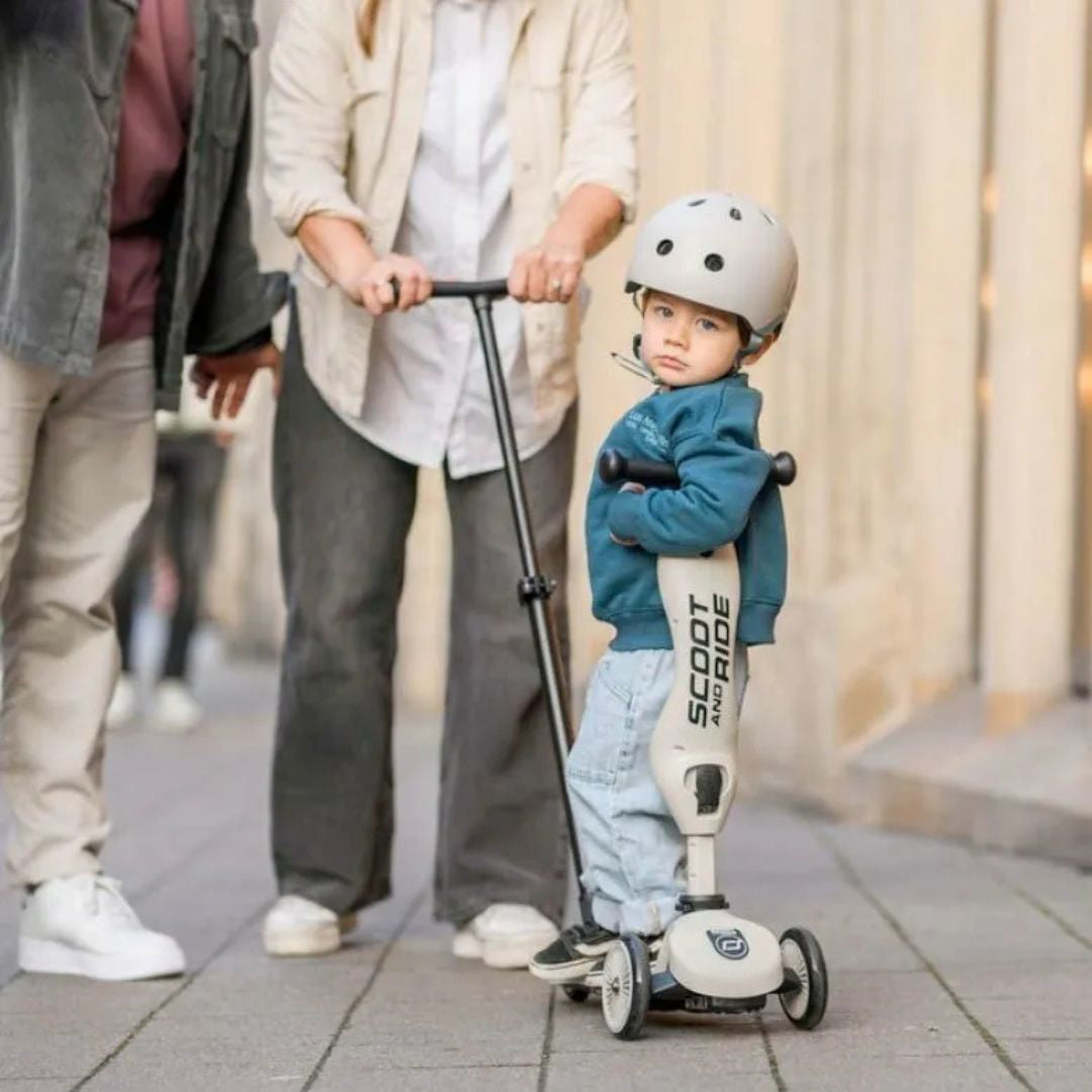Scoot & Ride® Otroški poganjalec in skiro Highwaykick 1 Push and Go Ash Scoot & Ride