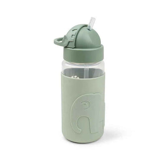 Done by Deer® Gourde avec paille Elphee Green 350 ml