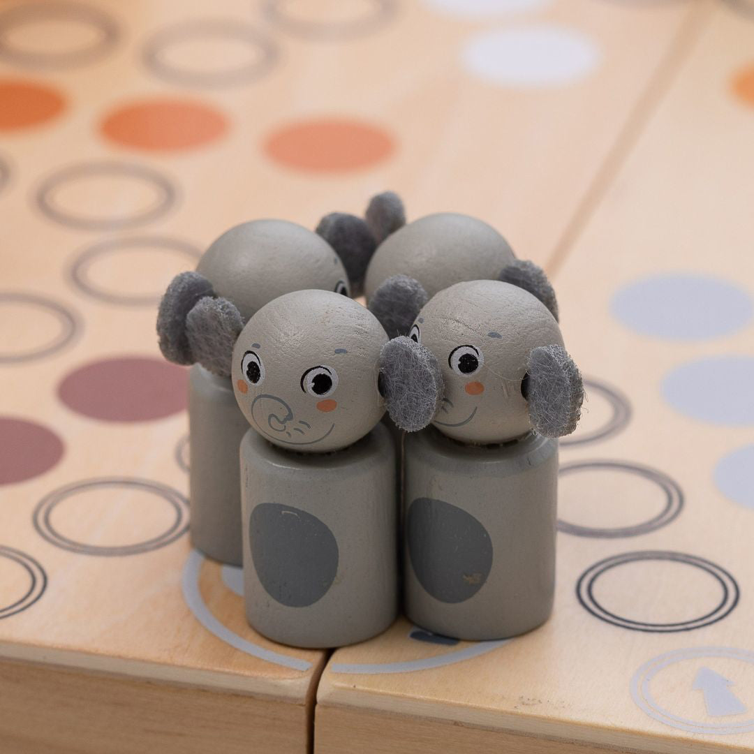 Free2Play® Lesena družabna igra Človek, ne jezi se Free2Play