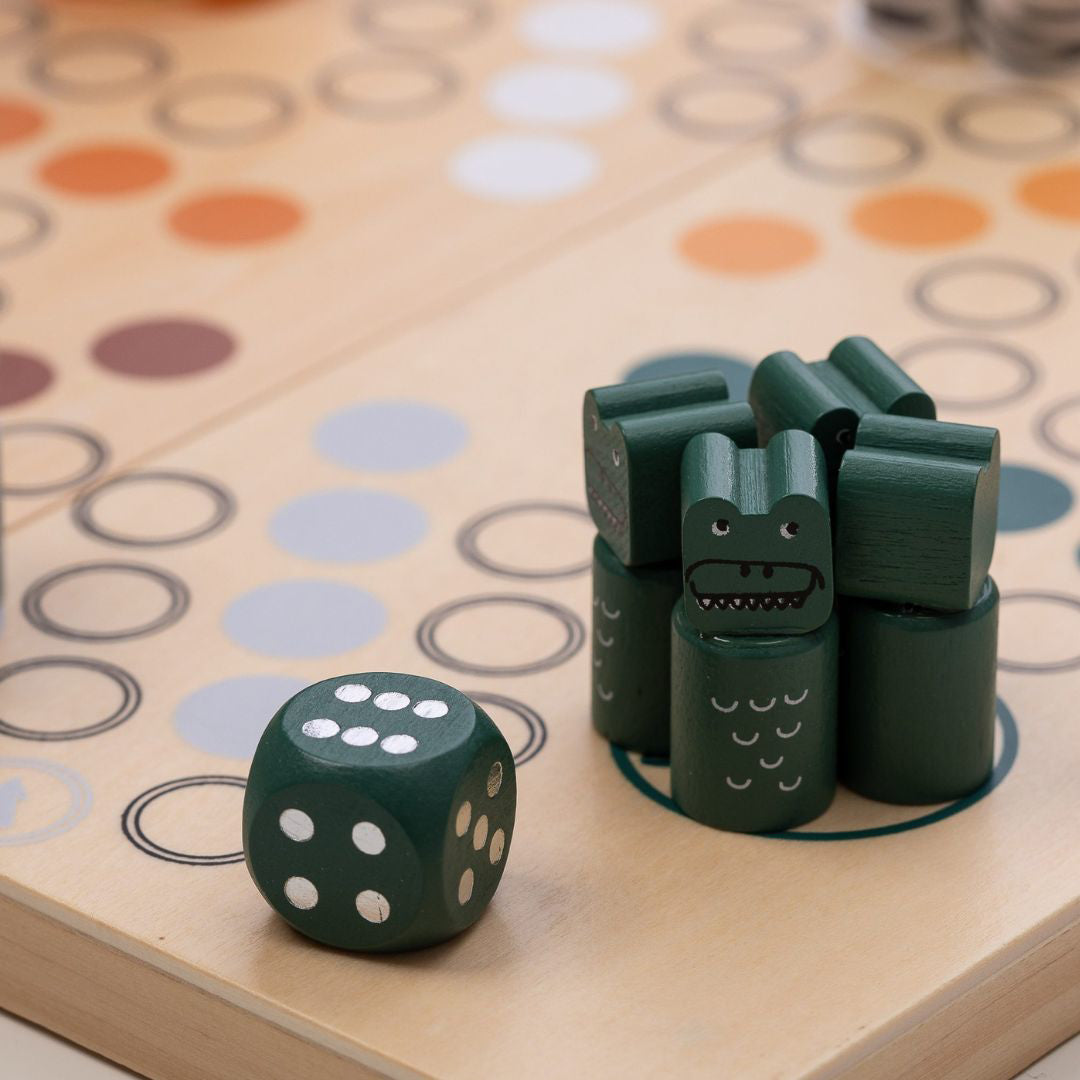 Free2Play® Lesena družabna igra Človek, ne jezi se Free2Play