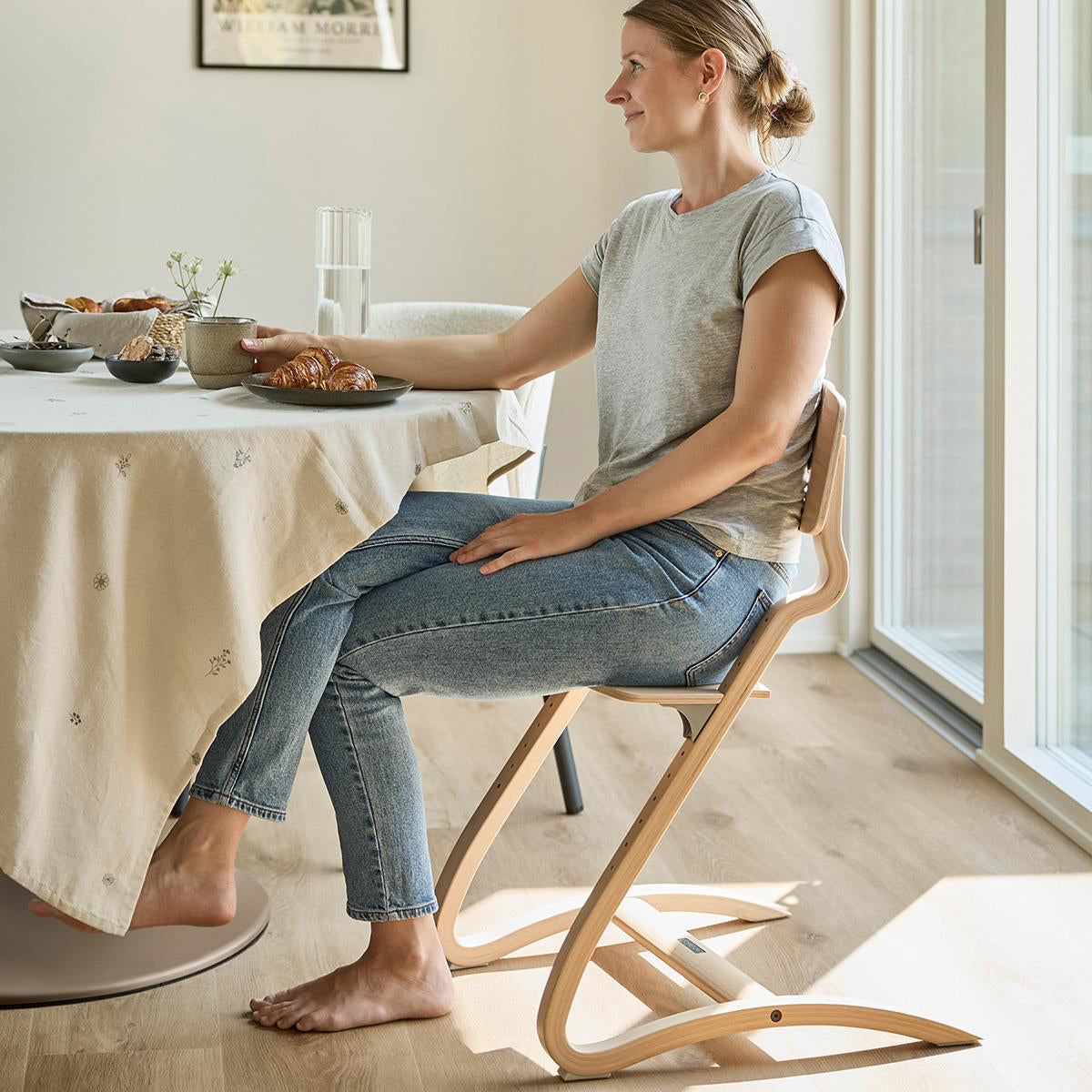 Leander® Otroški stol za hranjenje Louie™ Oak Natural Leander