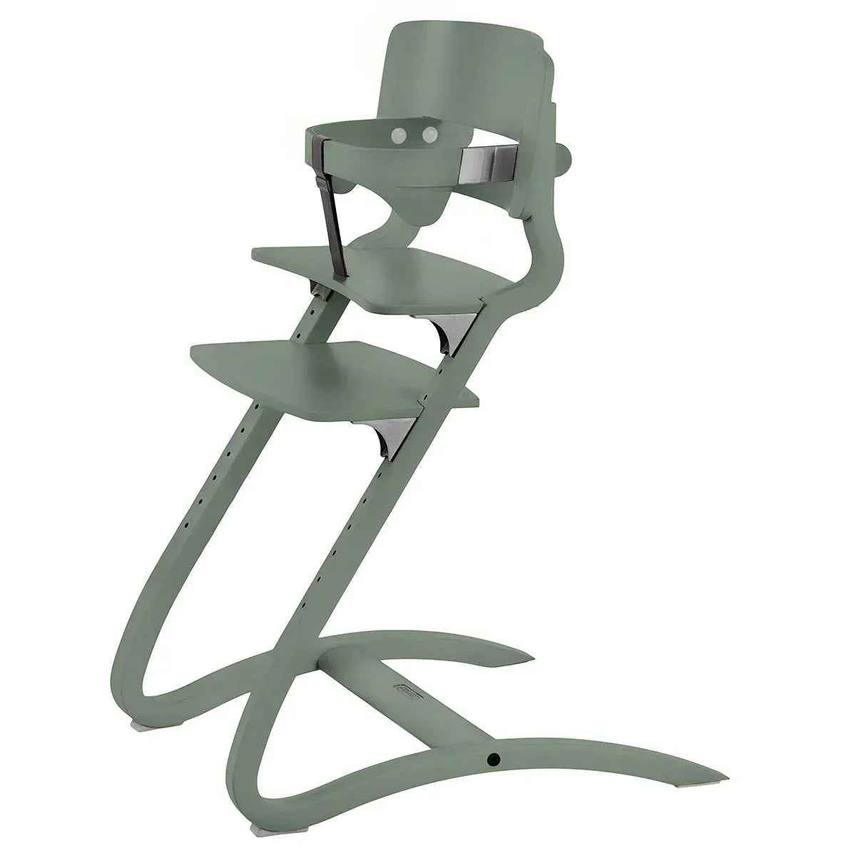 leander high chair vs stokke Leander Highchair Louie wo. Safety Bar Sage Green