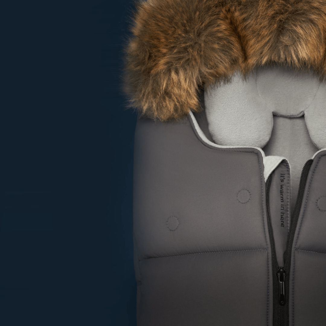 Anex® Zimska vreča za voziček WOM 0+ Dark grey Anex