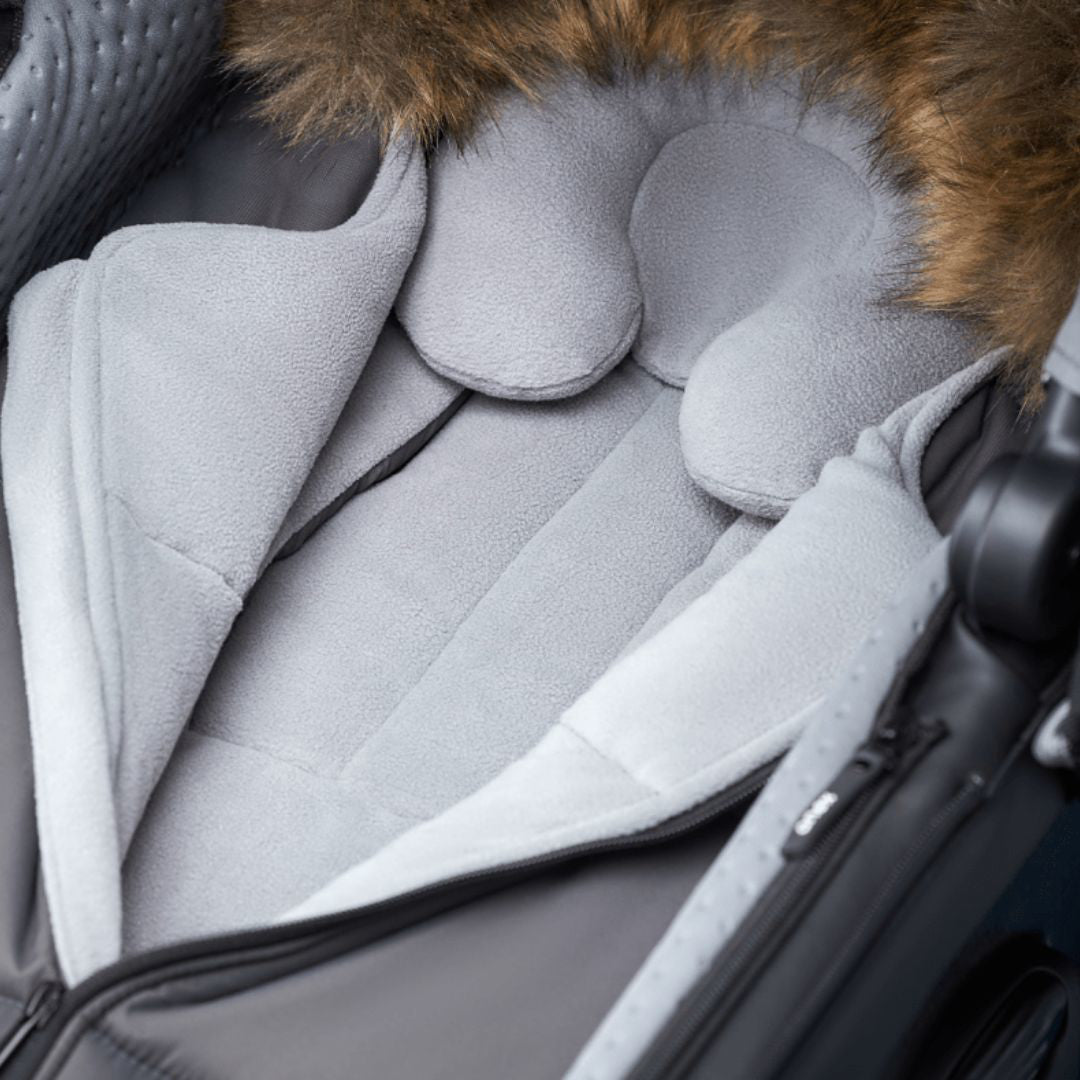 Anex® Zimska vreča za voziček WOM 0+ Dark grey Anex