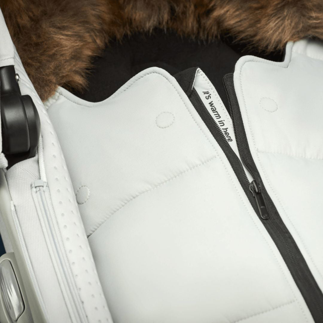 Anex® Zimska vreča za voziček WOM 0+ Light grey Anex