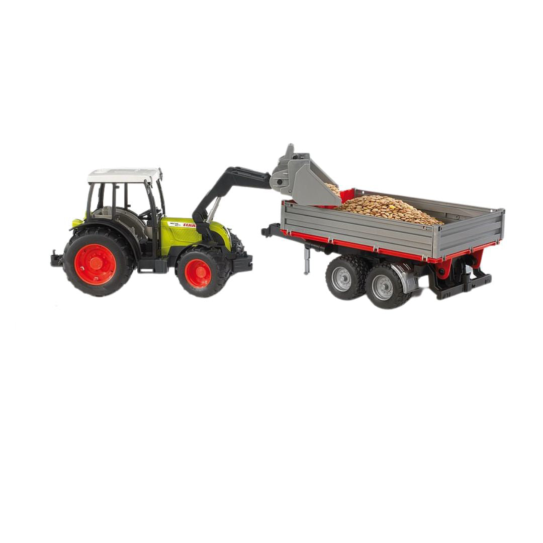 Bruder® Traktor s prikolico Claas Nectis 267 F Bruder