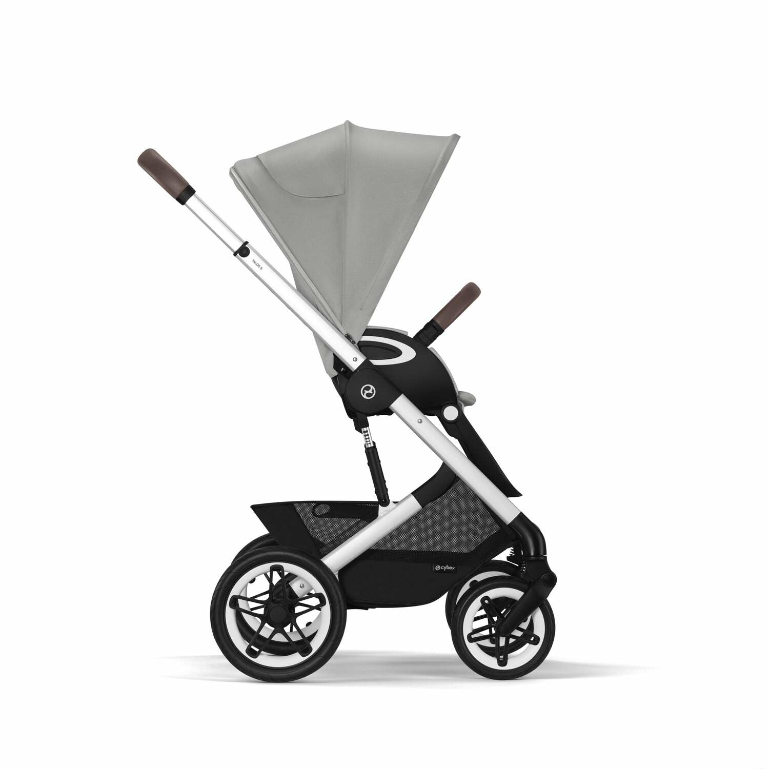 Cybex® Otroški voziček Talos S LUX (0-22 kg) Stone Grey (Silver Frame) Cybex