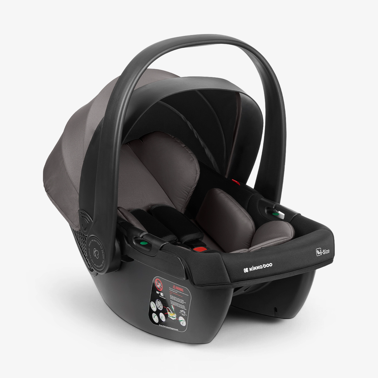 KikkaBoo® Otroški voziček s košaro 3v1 Modena Dark Grey KikkaBoo