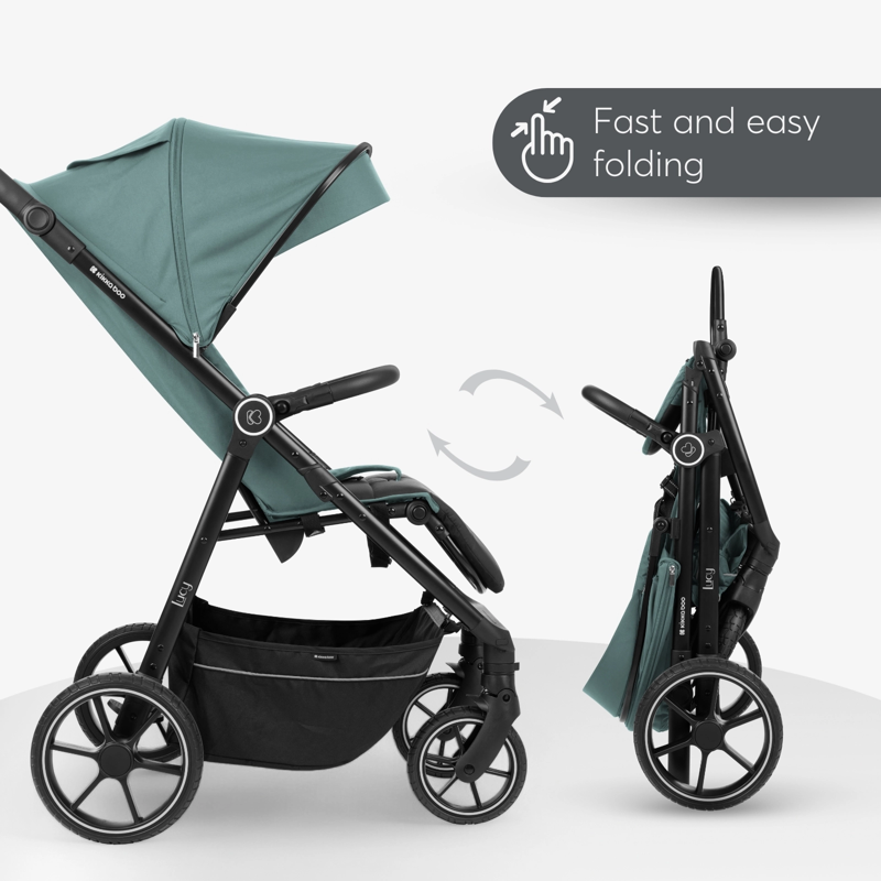 KikkaBoo® Otroški voziček Lucy Mint KikkaBoo