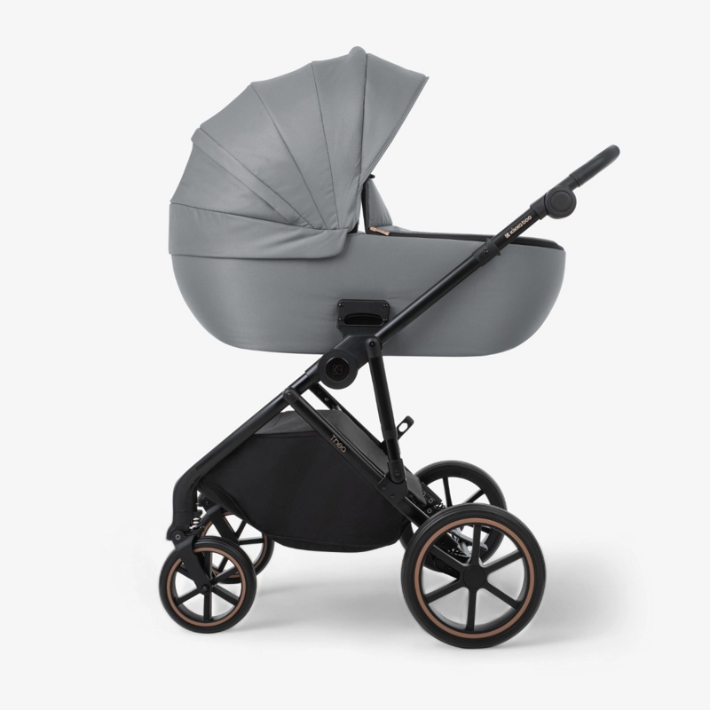 KikkaBoo® Otroški voziček s košaro 2v1 Thea Grey KikkaBoo