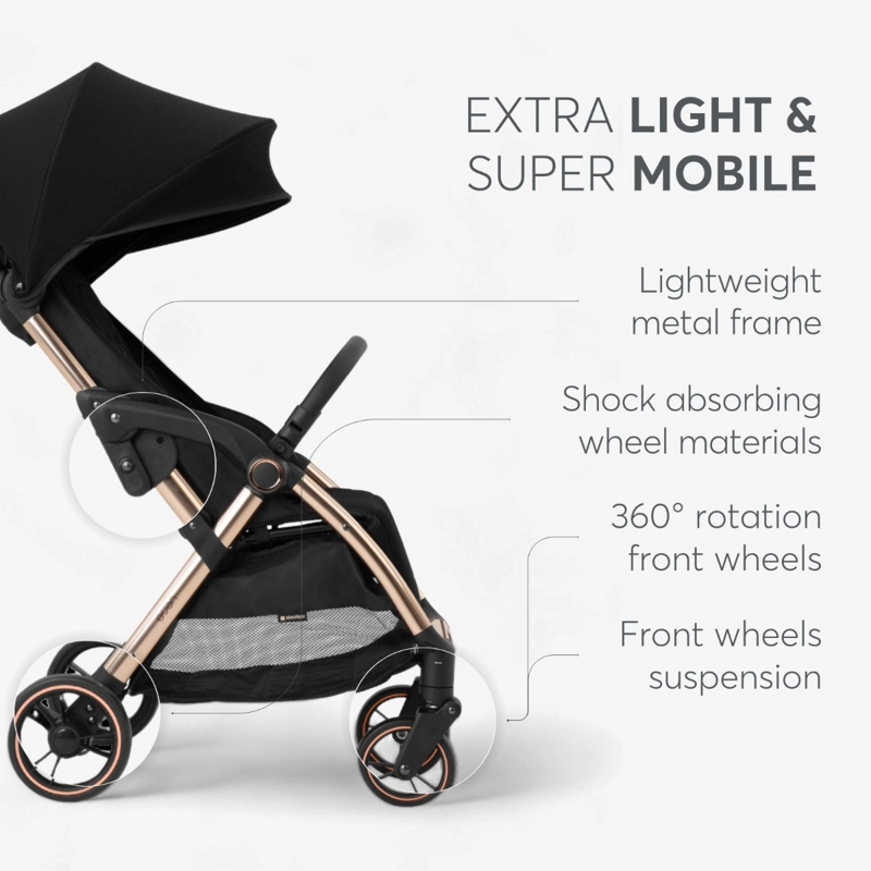 KikkaBoo® Otroški voziček Eden Beige KikkaBoo