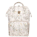 KikkaBoo® Přebalovací batoh Siena Luxe Secret Garden Beige