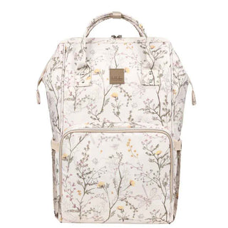 KikkaBoo® Přebalovací batoh Siena Luxe Secret Garden Beige