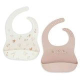  Jollein® Bavaglino di silicone 2x Lovely Birds