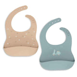  Jollein® Bavaglino di silicone 2x On The Go