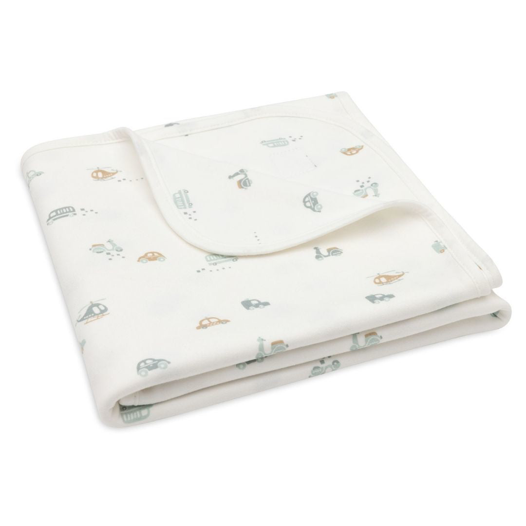 Jollein® Bombažna odejica 75x100 On The Go Jollein