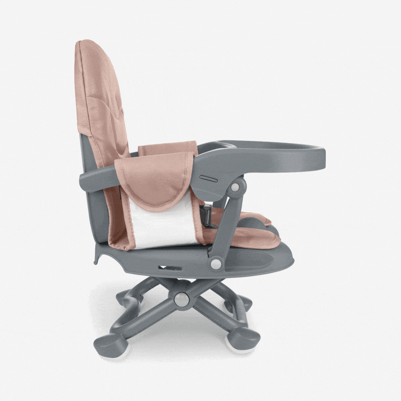 KikkaBoo® Prenosni stolček za hranjenje Pappo Pink KikkaBoo