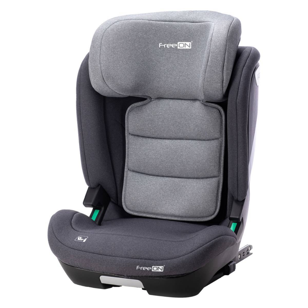 FreeON® Otroški avtosedež i-Size 100-150 cm Rider grey FreeON