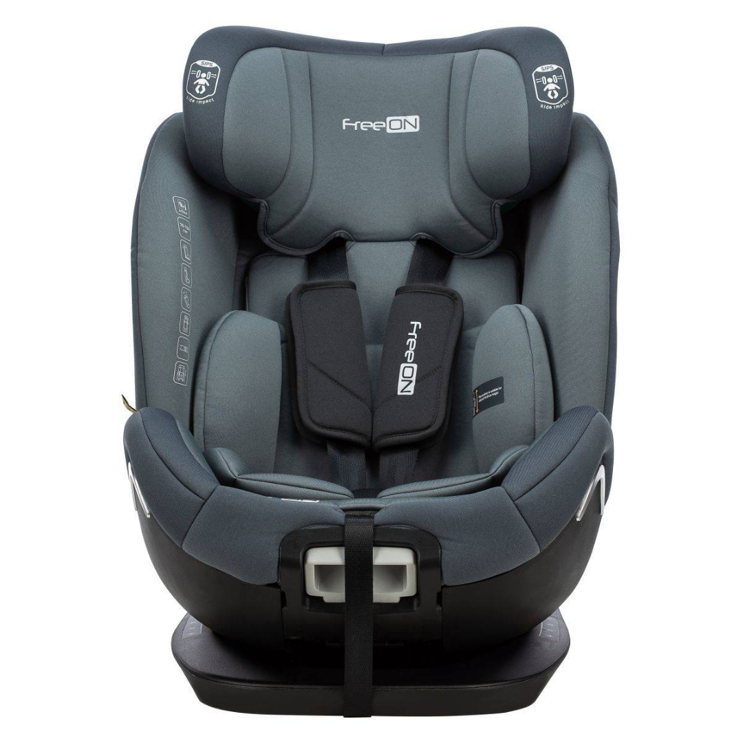 FreeON® Otroški avtosedež i-SIZE (76-150 cm) Gallant pro gray FreeON